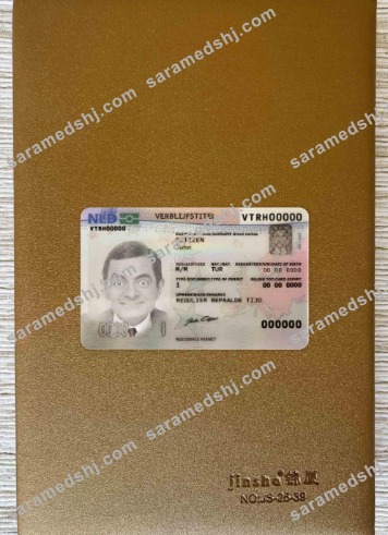 Netherlands residence permit photolook FRONT